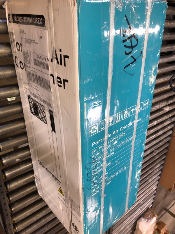 Photo 1 of EUHOMY Portable Air Conditioners 8,000 Btu, Quiet Portable Cooling AC Up to 350 Sq.Ft. with Dehumidifier, Fan, Sleep Modes, 3-1 AC Unit with Remote Control & 24H Timer for Bedroom, Room, Apartments