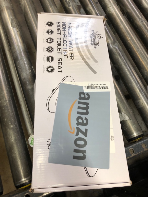 Photo 1 of RV Bidet for Camper Toilet- Self Cleaning, Slide-in Easy Install, Adjustable Gentle Water Pressure,The Proper Distance Between Toilet Screws is 3.73-7.91 inches(White)