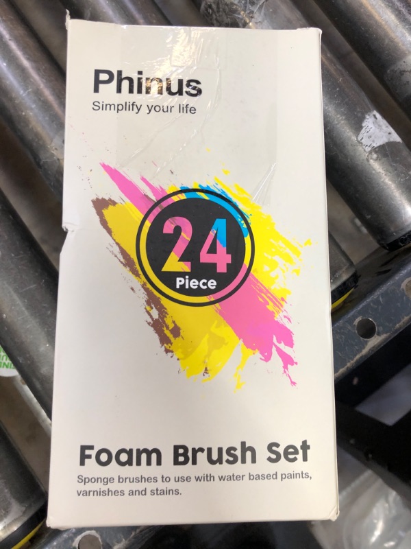 Photo 1 of 24 COUNT FOAM BRUSH SET 