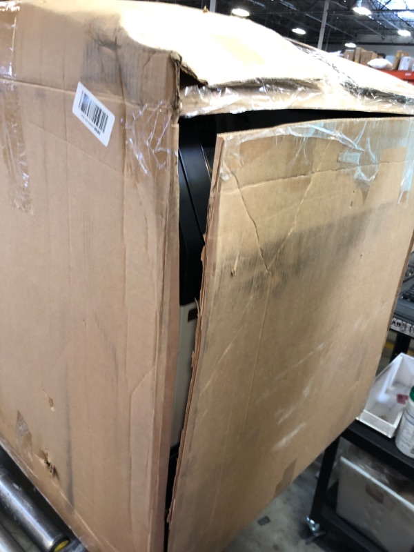 Photo 1 of Commercial Ice Machines, 350Lbs/24H with 75Lbs Storage Bin, 108Pcs Ice Cubes 8Mins, Freestanding Large Ice Machine with Water Filter and Ice Scoop for Home Bar Office Restaurant