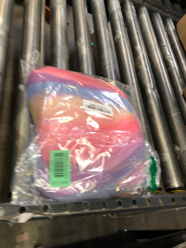 Photo 1 of Uhnice Little Girl's Sequin Sleeveless Mesh Rainbow Dress for Wedding Party (5 Years, Pink)