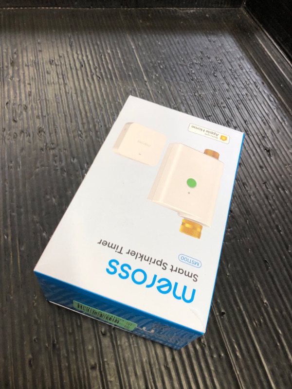 Photo 1 of meross WiFi Water Timer for Garden Hose, Smart Hose Timer with Brass Inlet & Outet, WiFi Sprinkler Valve Work with Apple Homekit, Alexa & Google Assistant, Smart Rain Skip for Lawn, Garden & Yard