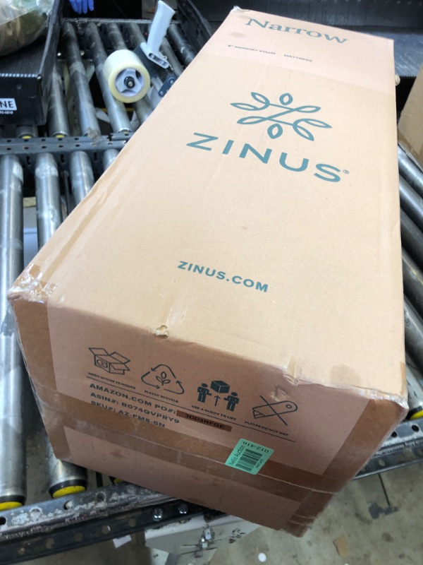 Photo 1 of Zinus Memory Foam 5 Inch Narrow Twin Mattress