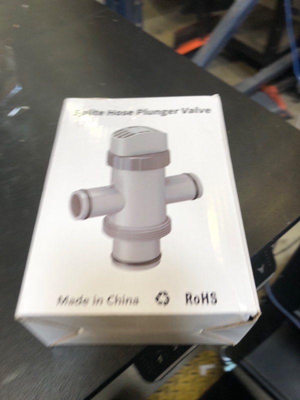 Photo 1 of SHAPON Dual Split Hose Plunger Valve Compatible with Intex Pool Parts and Accessories Replacement for Above Ground Swimming Pool and Pool Filter Pump (1 Pack)