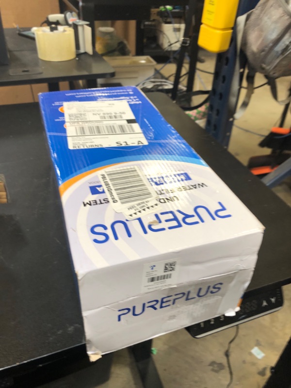 Photo 1 of PUREPLUS Under Sink Water Filter, 22000 Gallons, 99.99% Chlorine Reduction, NSF/ANSI 42 Certified,Removes Heavy Metals,Chlorine, Direct Connect Under Counter Water Filtration System