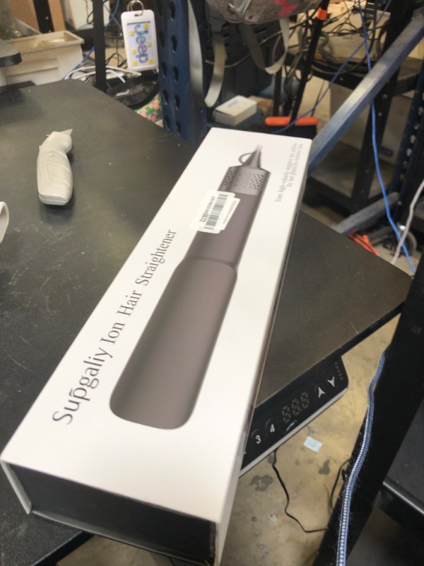 Photo 1 of Hair Straightener - 2 in 1 Wet to Dry Hair Dryer and Straightener with High-Speed Airflow + Rapid Heat-Up + Customizable Temperature + LCD Display & Auto Shut-Off + No Heat Damage for All Hair Types