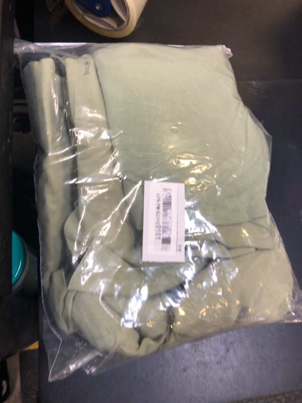 Photo 1 of Men Linen Suit Casual Wedding Prom Suits Slim Fit 3 Piece Groom Tuxedo Party Blazer for Men Tux Jacket+Pants+Vest Light Green-L
