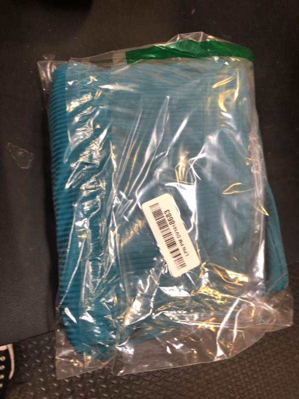 Photo 1 of Women Romper Swimsuit - One Piece Bathing Suit with Shorts Modest Boyleg Swim with Pockets 2025 Teal L