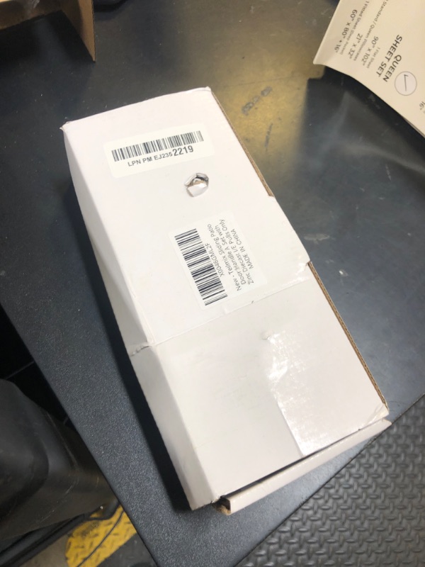 Photo 1 of Sliding Patio Door Handle Replacement with Zinc Diecast I/E Pulls, Offset Thumbturn - Fits 1-3/8" to 2-1/4" Thick Door, 3-15/16" Hole Spacing, Non-Handed, Only White Handle, not Center Latch
