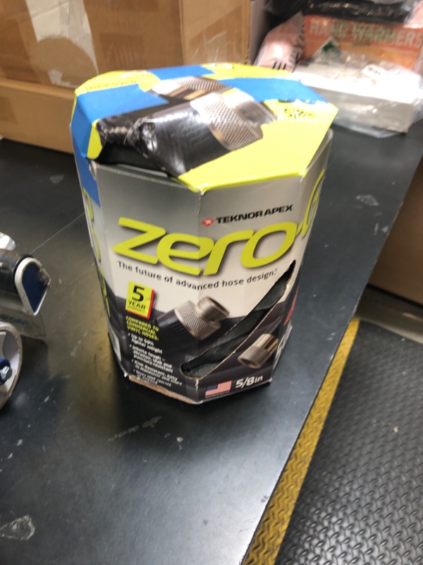 Photo 1 of zero-G 4001-50 Lightweight, Ultra Flexible, Durable, Kink-Free Garden Hose, 5/8-Inch by 50-Feet,Black