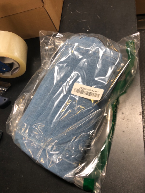 Photo 1 of GRAPENT Concert Outfits: Women's Capris with Pockets - Summer Straight Jeans, Wide Leg Jeans, Stretchy Color: Roadknight Blue, Size 8 to 10