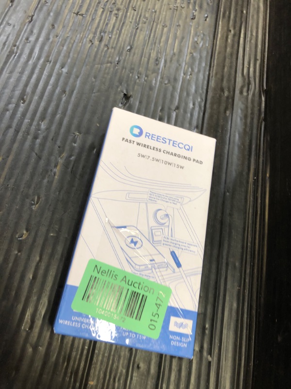 Photo 1 of Wireless Charging Pad for Car, REESTECQI 15W Wireless Car Charger Pad Type C Charging Mat Non Slip [PD 40W Car Charger Incl] for Airpods iPhone 16/15/14/13, Samsung S24/S23/S22 (1 Meter Cable)