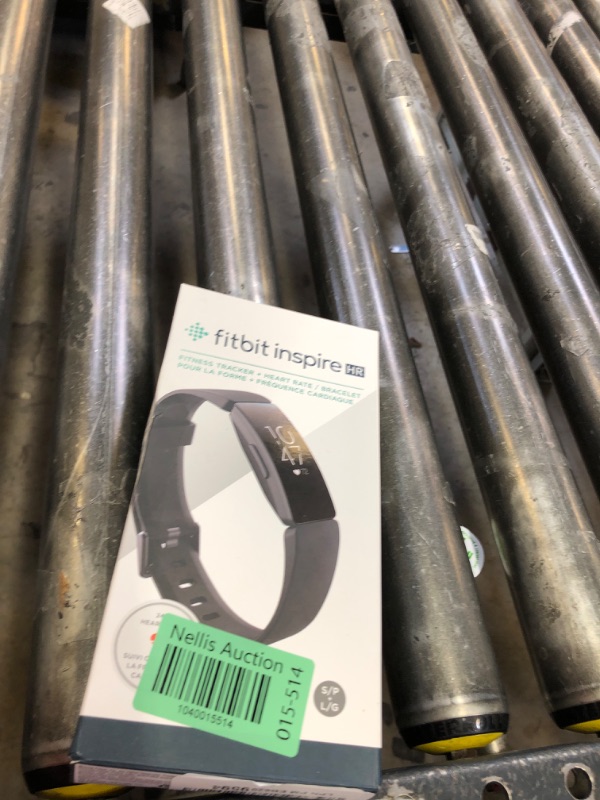 Photo 1 of Fitbit Inspire HR Heart Rate and Fitness Tracker, One Size (S and L Bands Included), 1 Count