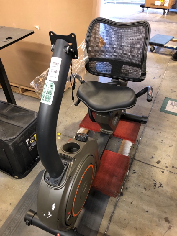 Photo 1 of Niceday Recumbent Exercise Bike, Recumbent Bike for Home, Recumbent Stationary Bike 400LBS Weight Capacity, Magnetic Recumbent Bike with Smart APP, LCD Monitor, Heart Rate Handle