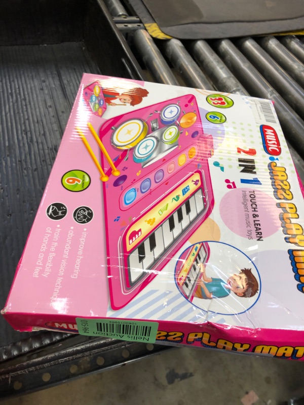 Photo 1 of Toys for 1 Year Old Girl Gifts,2 in 1 Piano Mat Montessori Toys for 1 2 Year Old Girl,Educational Musical Toy First Birthday Gifts for 1 2 3 Year Old Girls,Christmas Stocking Stuffers for Toddler Girl