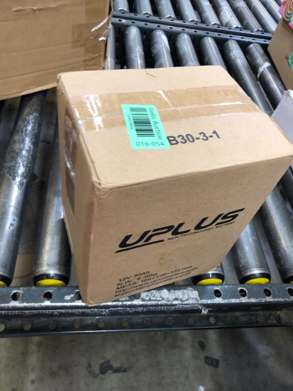 Photo 1 of UPLUS YTX30L-BS Motorcycle Battery, YIX30L-BS Replacement Maintenance Free & High Performance, EB30-3-1 AGM Batteries ETX30L UTV Snowmobile ATV Battery, 12V 30AH 400CCA
