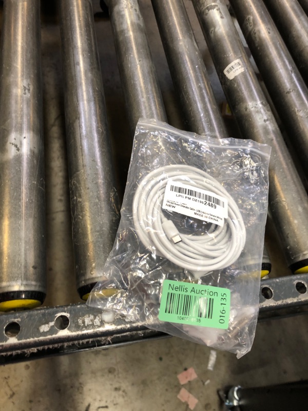 Photo 1 of xsdtech Long Type C Extension Cable, USB C Male to Female Extender Cord Compatible with Ring Pan-Tilt Indoor Cam (2024 Release)? Mag-Safe Charger? iPhone16 /15 (White, 20FT)