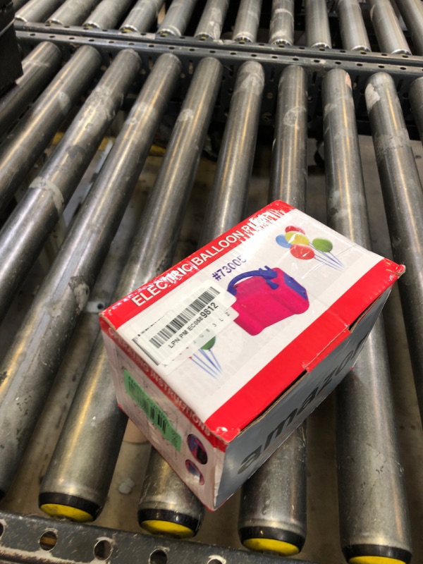 Photo 1 of FLSEPAMB Balloon Pump, Electric Balloon Pump,Portable Dual Nozzles Electric Balloon Air Pump 110V 600W, Electric Balloon Inflator with Tying Tool, Colored Ribbons for Party Decoration