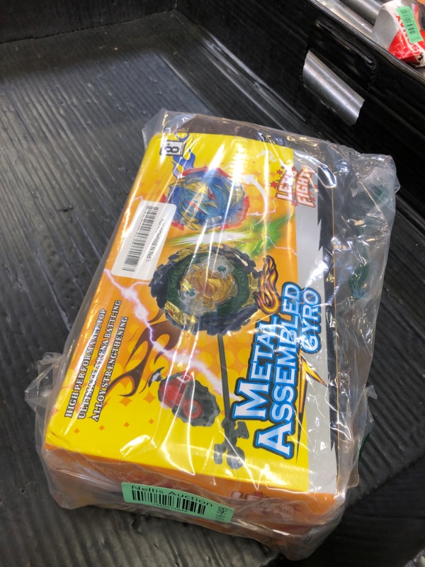 Photo 1 of Daoyehsy Bey Battling Top Burst Launcher Game Set, 12 Spinning Tops Burst Gyros 3 Launchers with Storage Box Great Birthday Present for Boys Age 6 8 10+