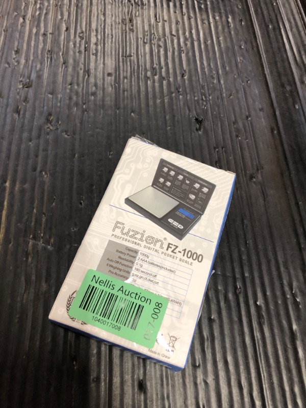 Photo 1 of Fuzion Digital Pocket Gram Scale 1000g/0.1g, Small Digital Scales Grams Ounces Grains, Herb Scale, Jewelry Scale, Portable Travel Food Scale