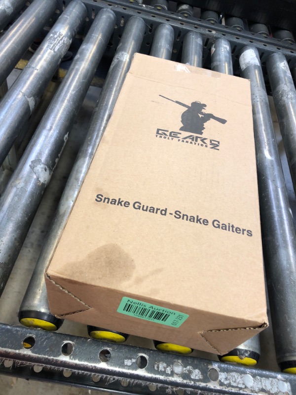 Photo 1 of GearOZ Snake Gaiters Snake Chaps, Waterproof Lower Legs Snake Guards, Snake Bite Protective Gaiters, Anti-Snake Boots for Men/Women, Adjustable Size for Hunting/Hiking/Farm Working, Khaki