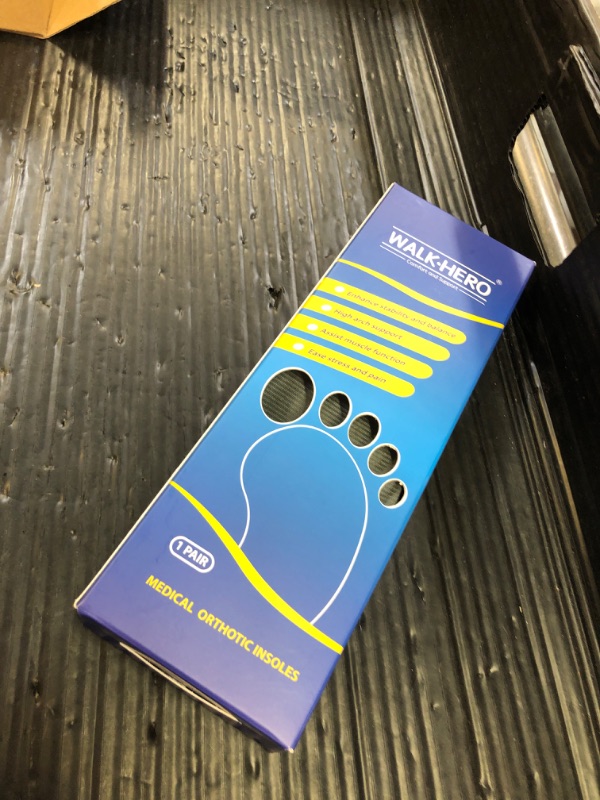 Photo 1 of Plantar Fasciitis Feet Insoles Arch Supports Orthotics Inserts Relieve Flat Feet, High Arch (Mens 6-6 1/2 | Womens 8-8 1/2)