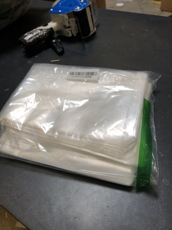 Photo 1 of TYH Supplies 100 Pack Legal Size Heavyweight Clear Sheet Protectors | 8.5 x 14 Inch Non-Glare Plastic Document Page Protectors | Top Loader Plastic Sleeves