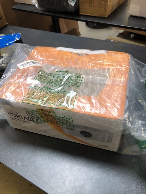 Photo 1 of Ljusved Portable Clothes Dryer - Mini Portable Dryer Machine for Laundry Apartments and Travelling, Hotel Room