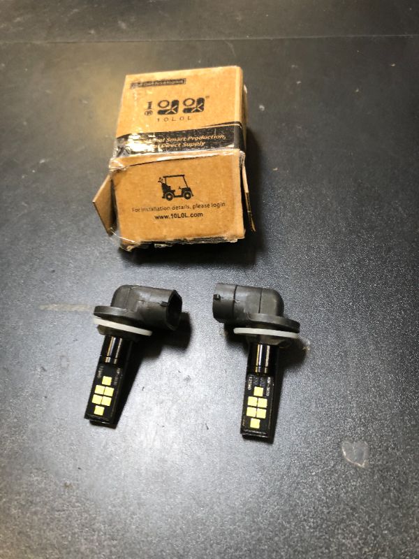 Photo 1 of 10L0L Golf Cart Headlight Bulb for EZGO 1994+, Club Car DS 1999+ and Club Car Precedent 2004+, 12V Head Light Bulb, Relace OEM 101988101, 74004-G01 Pack of 2
