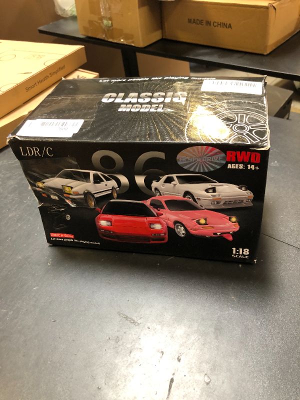 Photo 1 of HLSFWDRIVE RC Drift Car 1/18 Scale Remote Control Drift Car with Gyro Hobby RC Car for Adult RWD 2.4 GHz Gyroscope Proportional Throttle Steering Metal Drive Shafts Blinking Headlights LD1804