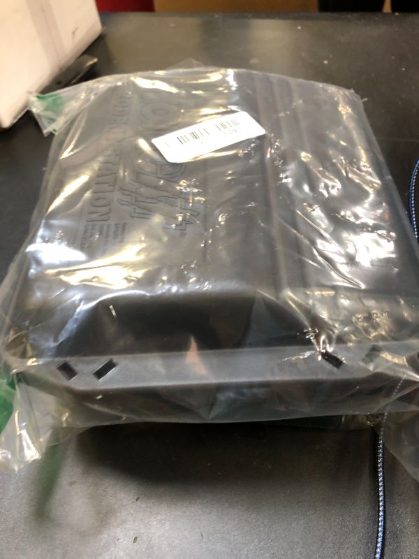 Photo 1 of Tomcat Rodent Station, Includes 1 Rodent Station with 4 Bait Securing Rods and 1 Security Key - Fits Rat or Mouse Sized Traps (Baits & Traps Sold Separately) - Use Indoors or Outdoors