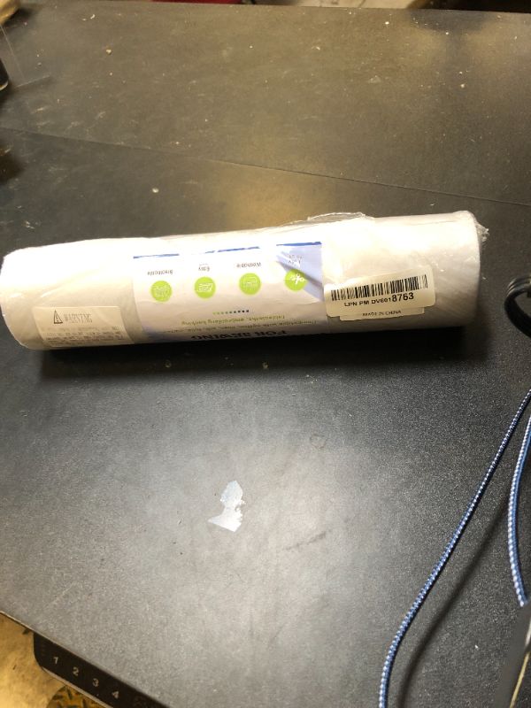 Photo 1 of ZMAAGG Light Weight White Fusible Interfacing for Sewing, 11.6" X 30yd Iron-On Non-Woven Fusible Fabric, Iron On Interfacing for Sewing Supplies