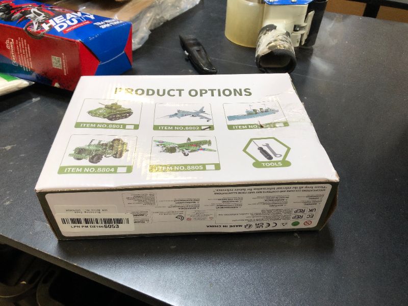 Photo 1 of Lucky Doug STEM Building Projects Model Airplane Jet Set - Building Toys for Kids Ages 8-12, Assembly Science Kit for Boys 8 9 10 11 12 Years Old