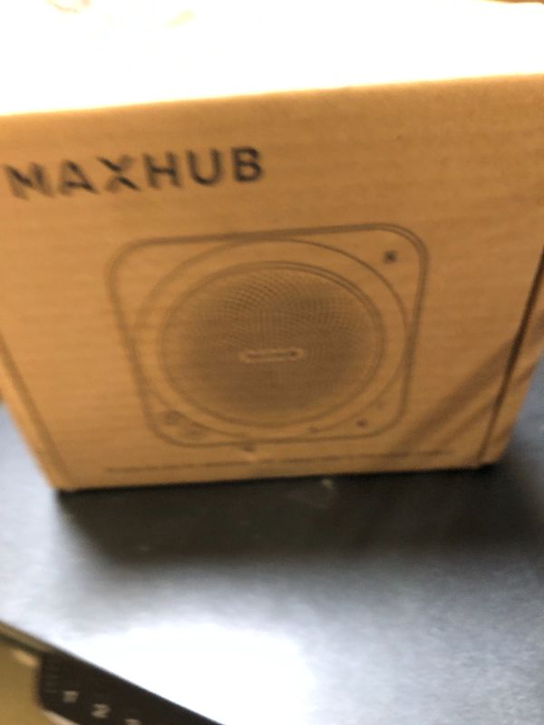 Photo 1 of MAXHUB BM35 Conference Speakerphone with 8 Mic,360°Enhanced Voice Pick up,Noice Reduction,Bluetooth Speaker and Microphone for 10 People Meeting,Zoom Certified,Compatible with Leading Software