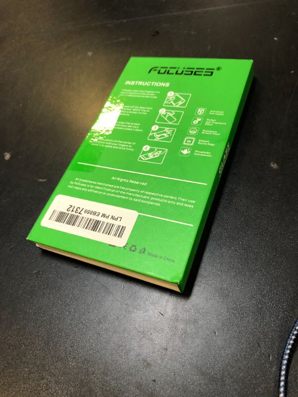 Photo 1 of Focuses 3 Pack Screen Protector for iPhone 16 Pro(6.3inch) 9H+ Anti Blue Light Tempered Glass, Anti-Scratch, Case Friendly