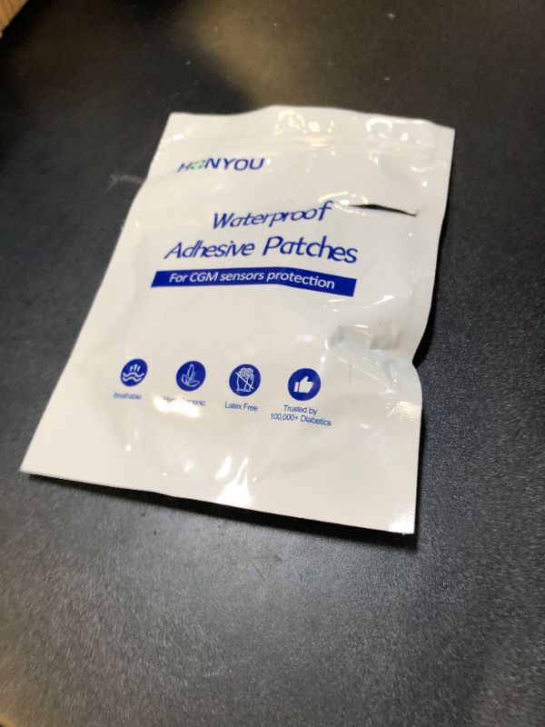 Photo 1 of HONYOU 60Pack Libre 3 Plus Sensor Covers Waterproof Adhesive Patches for Freestyle Glucose 15 day Sensor Patch CGM Clear Overpatch Bandage Latex-free Hypoallergenic Sweatproof Breathable, without Hole