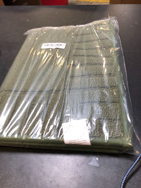 Photo 1 of BEQHAUSE-Kitchen-Rugs-Non Slip-Kitchen-Mats-for-Floor Machine Washable Kitchen Rugs Absorbent Kitchen Carpet with TPR Non Skid Backing,Green, 20”x30”