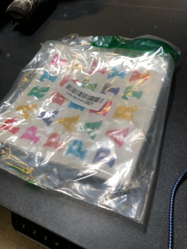 Photo 1 of American Greetings Rainbow Party Supplies, Lunch Napkins (50-Count)