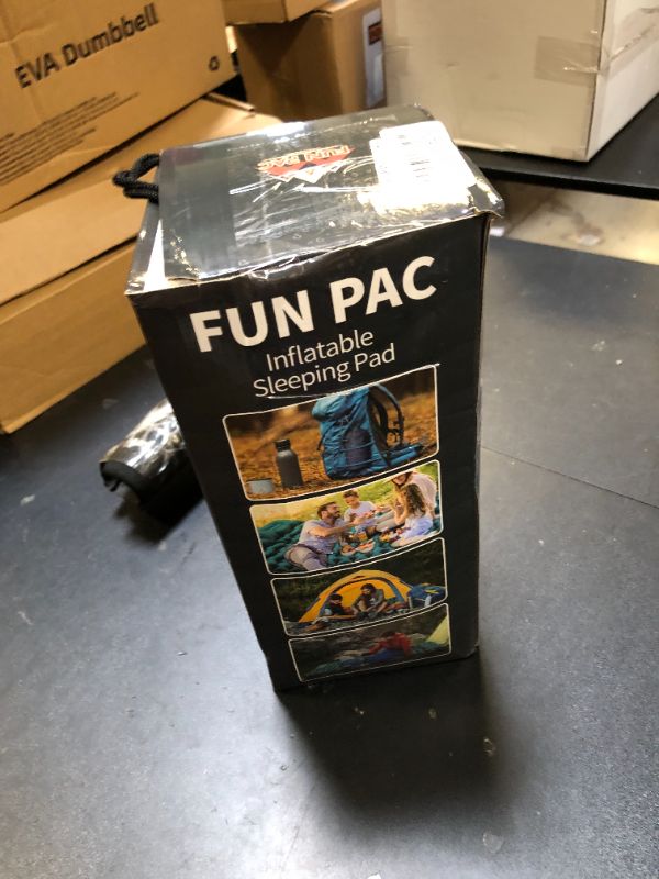 Photo 1 of Camping Sleeping Pad, Ultralight Camping Mat with Pillow Built-in Foot Pump Inflatable Sleeping Pads Compact for Camping Backpacking Hiking Traveling Tent