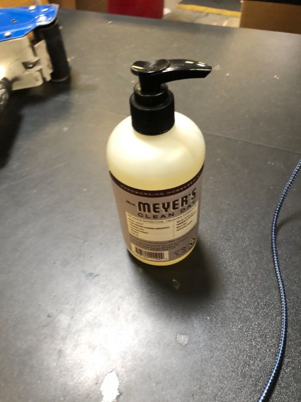 Photo 1 of Mrs. Meyer's Hand Soap, Made with Essential Oils, Biodegradable Formula, Lavender, 12.5 Fl. Oz