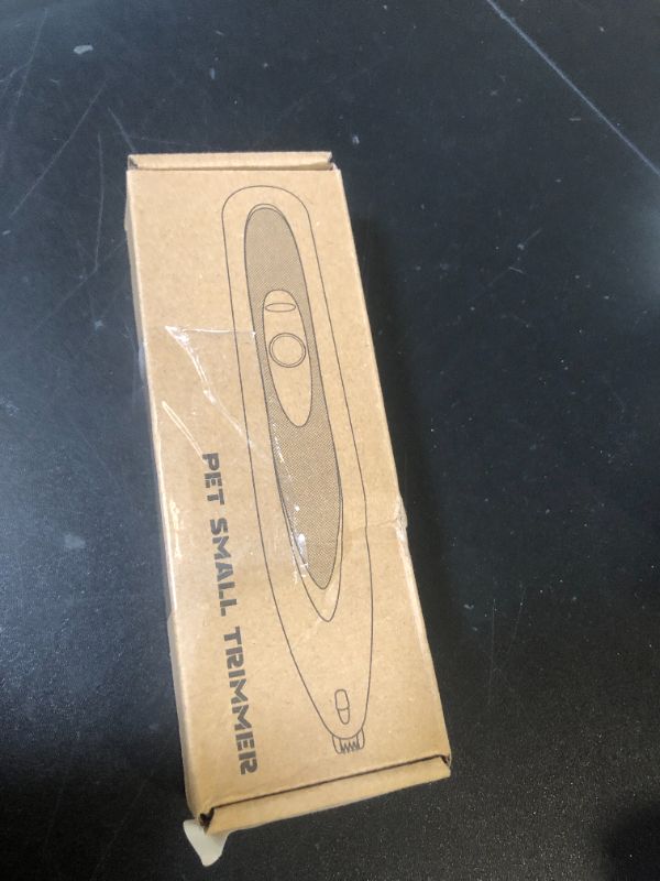 Photo 1 of FURBONA Dog Paw Trimmer with LED Light, Rechargeable Cordless Electric Grooming Clippers, Low Noise Pet Hair Shaver for Small Dogs Cats Trimming Around Paws, Eyes, Ears, Face, Rump
