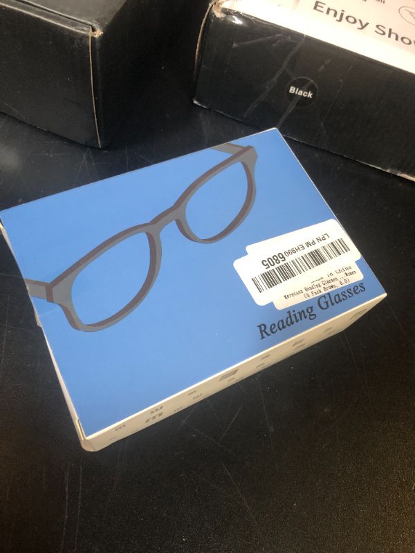 Photo 1 of Reading Glasses 5 Pairs Fashion Ladies Readers Spring Hinge with Pattern Print Eyeglasses for Women (5 Pack Purple, 3.5)