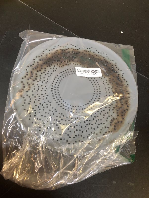 Photo 1 of 11" Silicone Splatter Screen Pan Cover with Folding Handle, Heat Insulation Cooling Mat, Strainer, Drain Board, Oil Splash Guard for Frying Pan