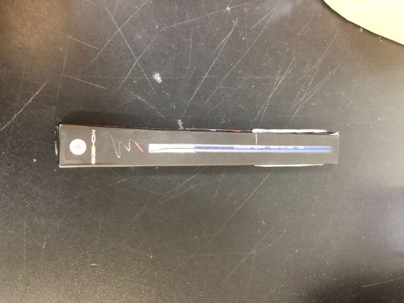 Photo 1 of Eyeliner Brush Fine Angled - PRO Precision Gel Eye Liner Makeup Brush -Ultra Thin Slanted Flat Angle - Premium Cruelty Free Synthetic Bristles (E835 Blue)