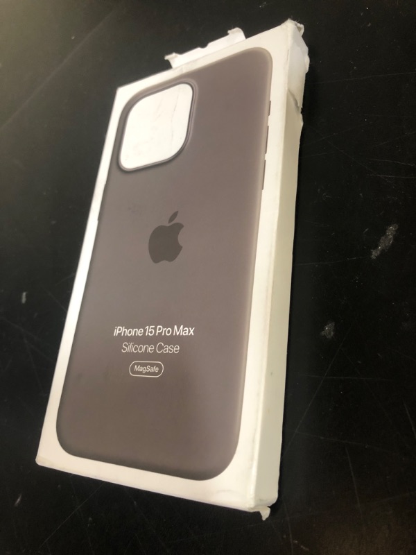 Photo 1 of Apple iPhone 15 Pro Max Silicone Case with MagSafe - Clay