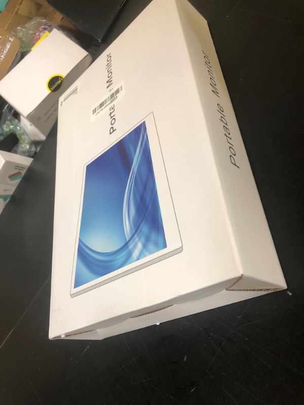 Photo 1 of 2.5K Portable Monitor 13.3" 2560x1600P QHD USB-C HDMI Laptop Monitor, HDR IPS Computer Gaming Travel Display w/Smart Cover & Speakers VESA Stand External Second Screen for PC Game Consoles PS5/4