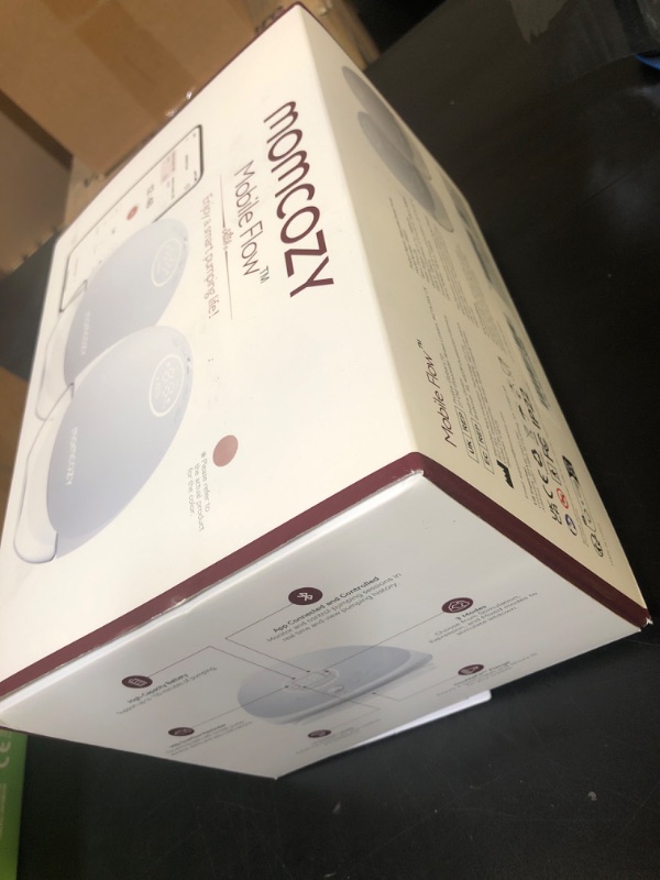 Photo 1 of Momcozy Breast Pump Hands Free Upgraded Mobile Flow | M9, App Discreet Control with Personalized Multi-Modes & 15 Levels, Wearable Breast Pump 24mm, 2 Pack Cozy Red