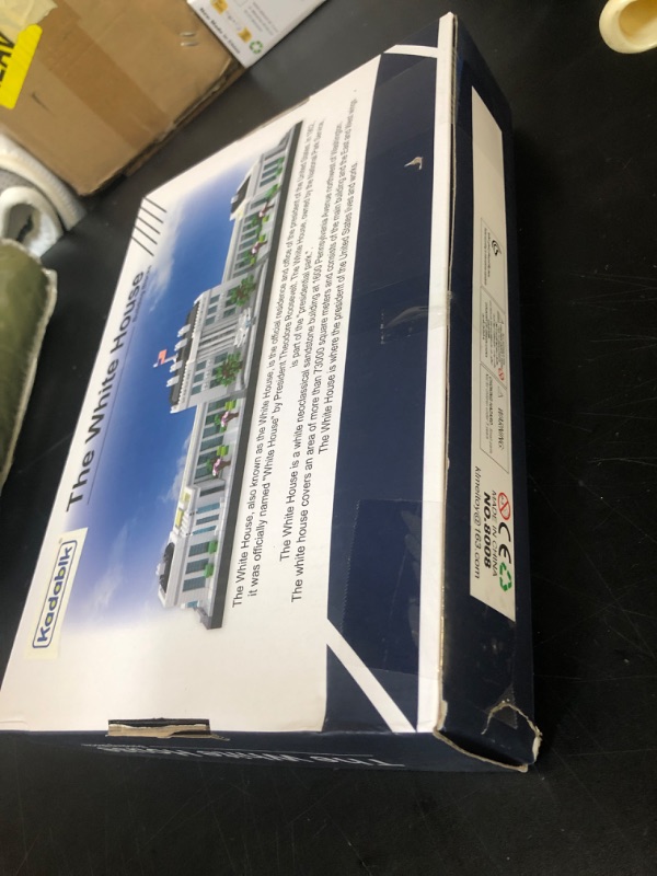 Photo 1 of Kadablk Architecture Series Mini Bricks for Adults and Teens,US Capital White House Construction Set,Micro Blocks Set,3520 PCS,Landmark Model