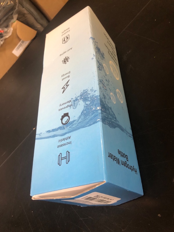 Photo 1 of MOVOVA Upgrade Hydrogen Water Bottle, 3Min 2200PPB Rapid Hydrogen Water Generator -SPE PEM Tech, 14OZ Portable Hydro Water Machine, Health Care Gifts for Husband, Wife, Family, Friends, Travel
