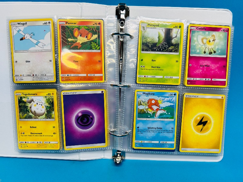 Photo 1 of 025004…final sale no returns/refunds- 160 mixed Pokemon cards in binder